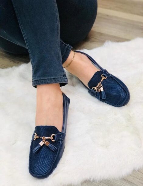 Mocasin Azul Oscuro