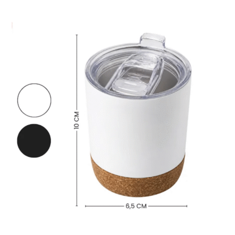 Termo con base de corcho 200ml